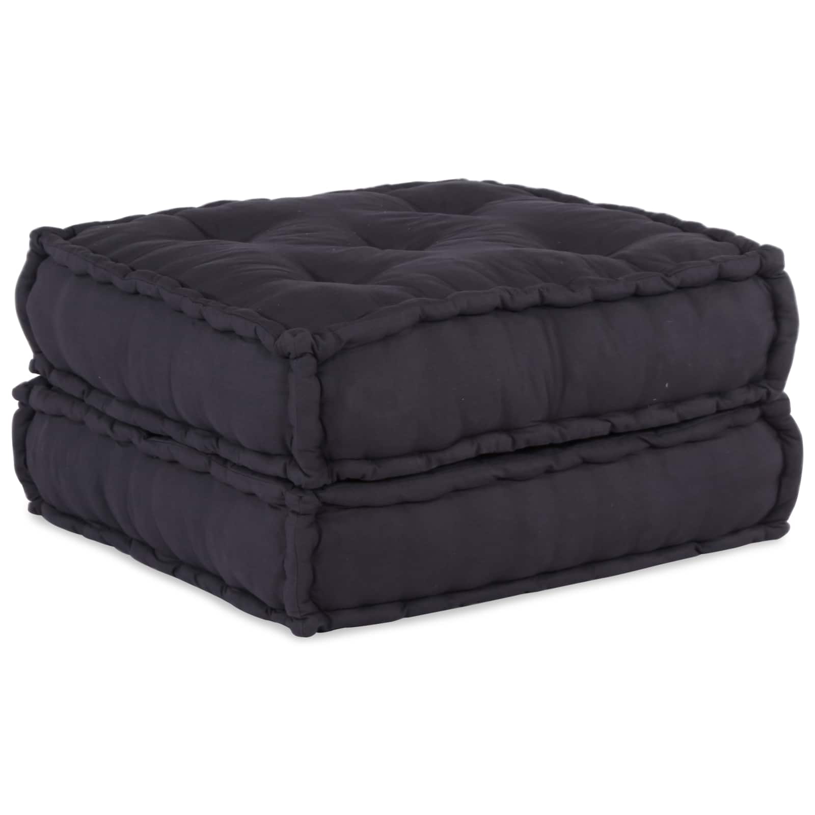 Modulare Sofagarnitur 2 stk. Stoff Anthrazit 140 x 70 x 36 cm