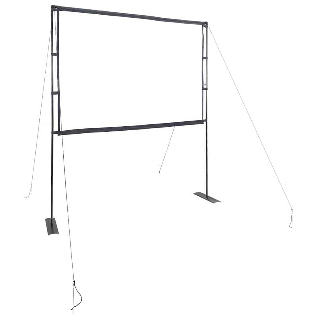 Projektionsleinwand mit Ständern 90 Zoll 4:3