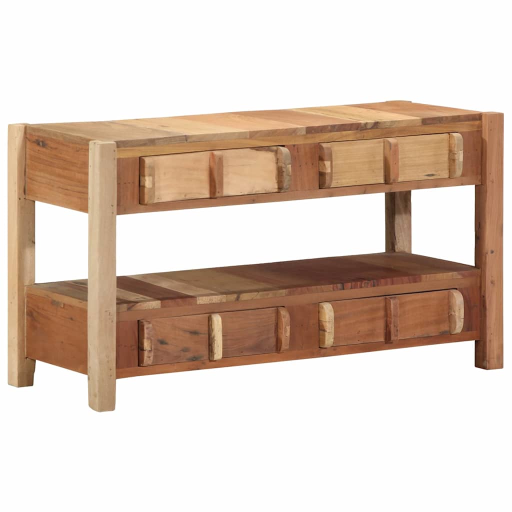 TV-Schränk Braun 83 x 33 x 46 cm Massives upgecyceltes Holz
