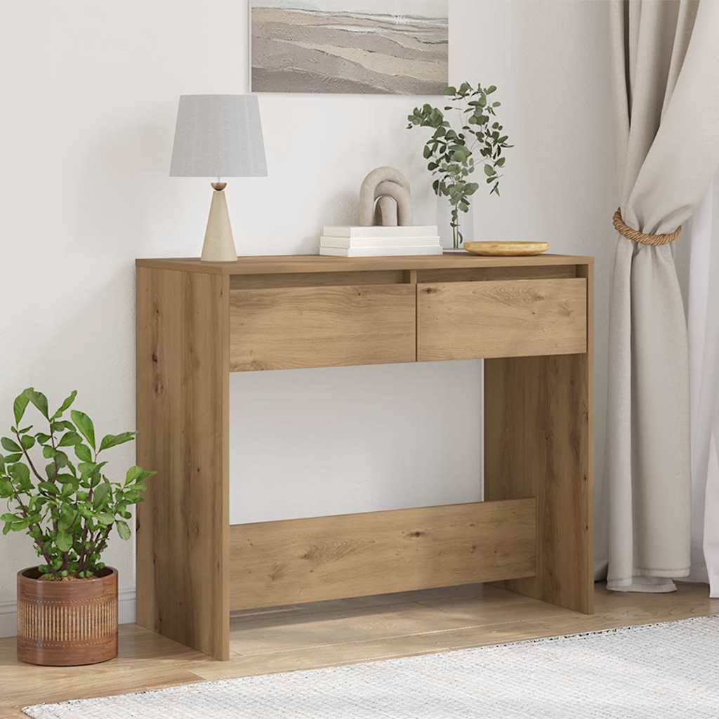 Konsolentisch Artisan-Eiche 89x41x76,5 cm Holzwerkstoff