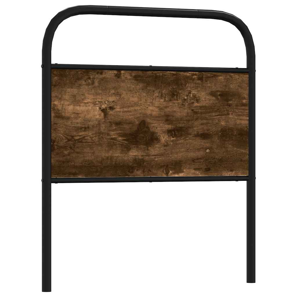 Ersatz-Kopfteil Räuchereiche 80 cm Stahl und Holzwerkstoff