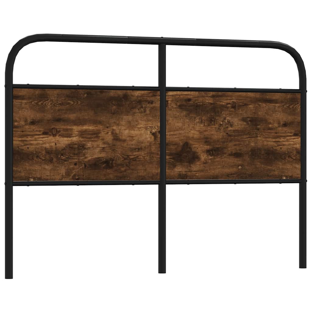 Ersatz-Kopfteil Räuchereiche 120 cm Stahl und Holzwerkstoff