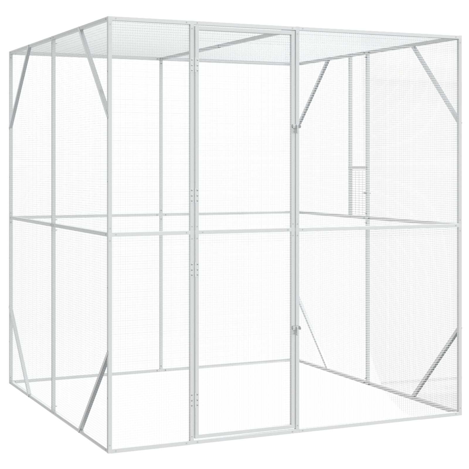 Vogelkäfig Anthrazit 209 x 202 x 214 cm