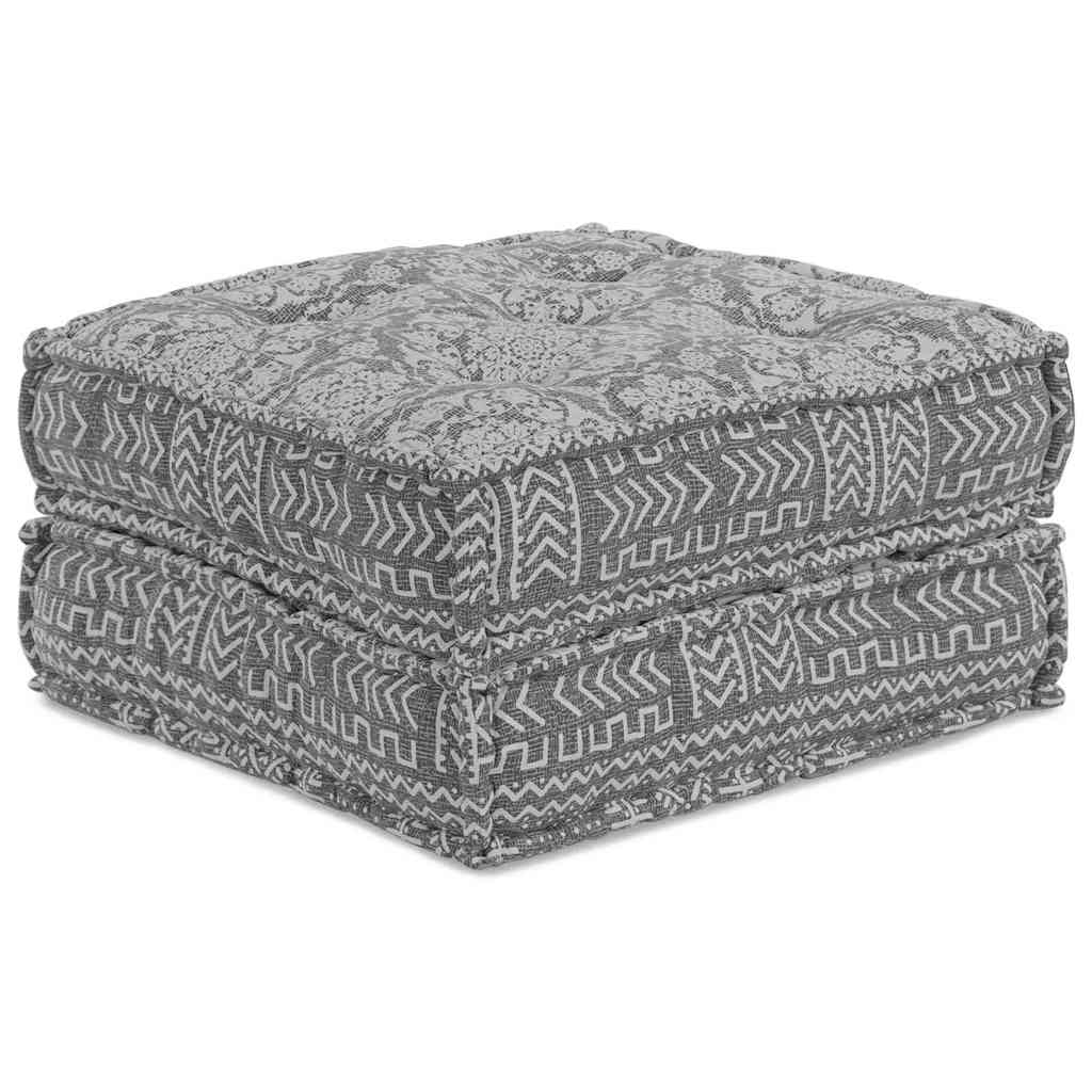 Modulare Sofagarnitur Stoff Hellgrau 70 x 70 x 36 cm