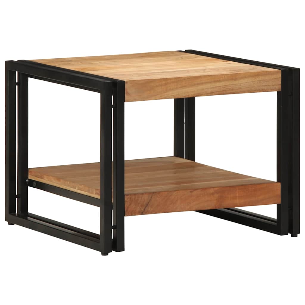 Couchtisch 50x50x38 cm Massivholz Akazie