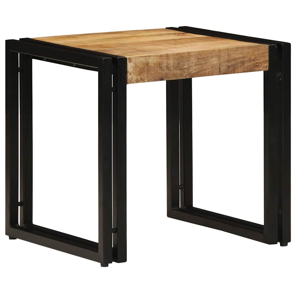 Couchtisch Braun 40 x 40 x 38 cm Massivholz Mango