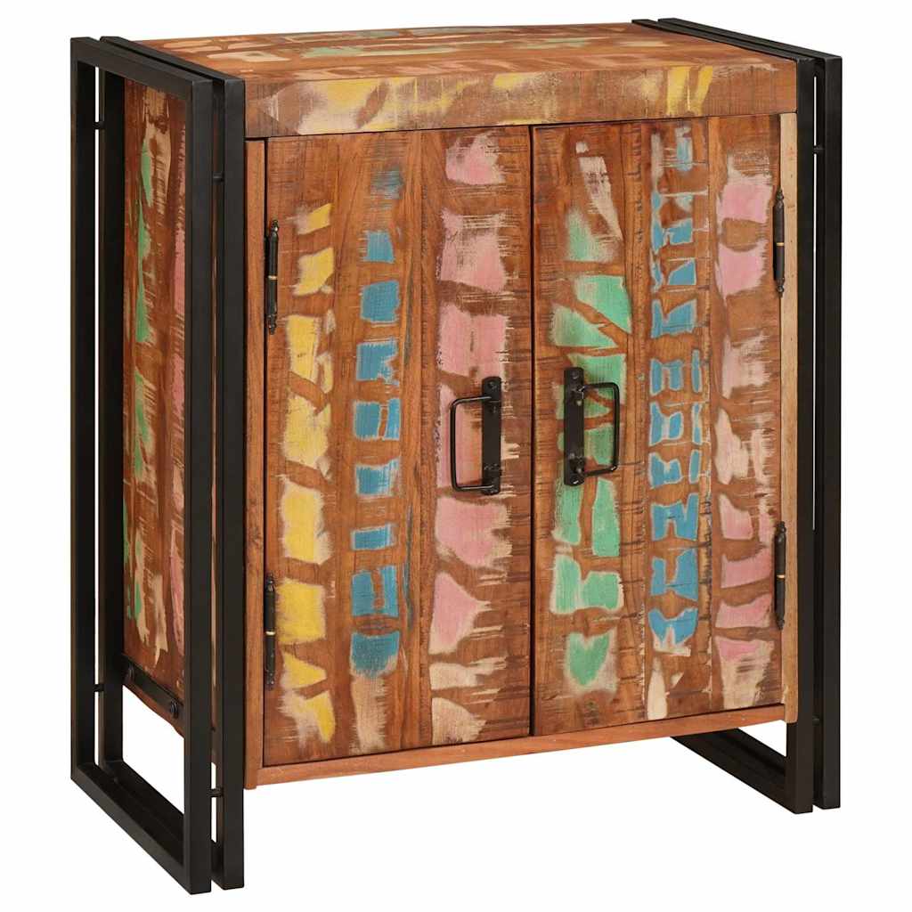 Nachttisch Mehrfarbig 66 x 35 x 76 cm Massives Altholz
