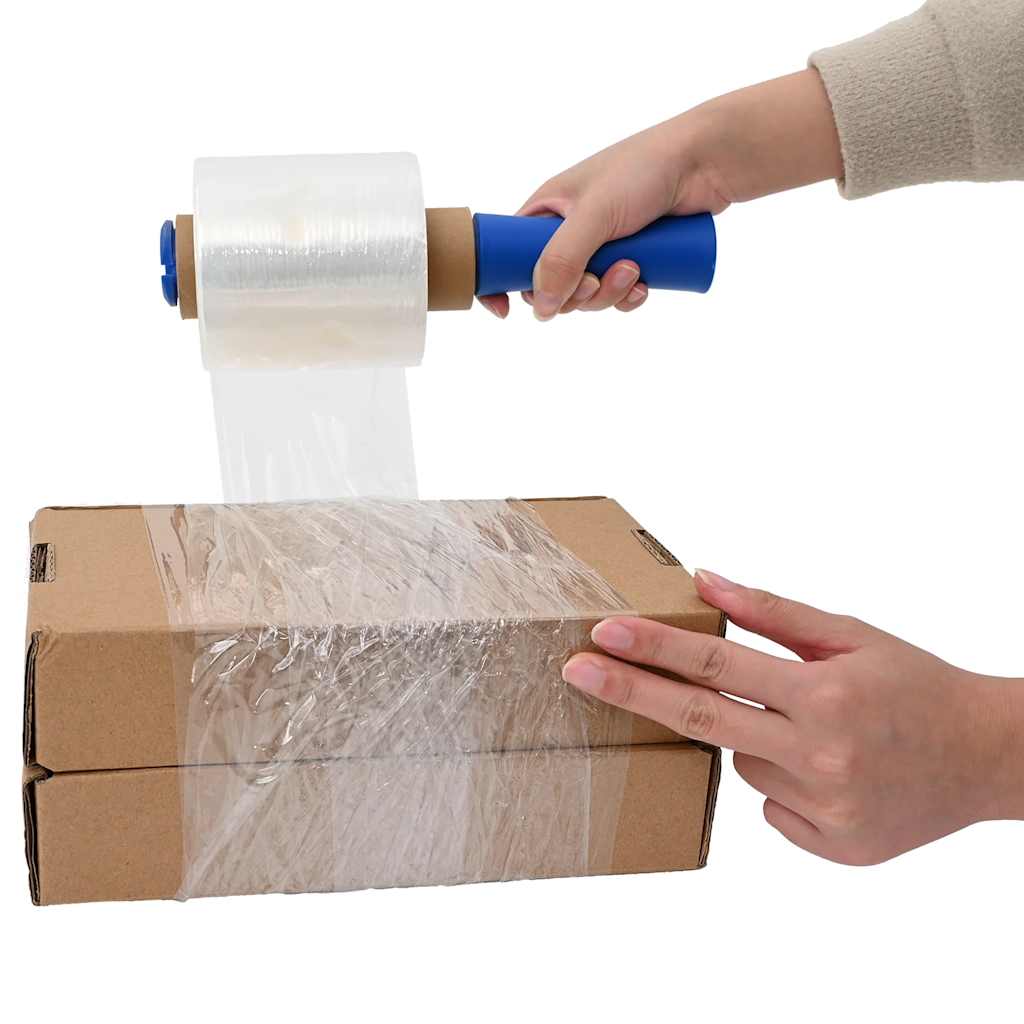 Stretchfolien 50 Stk. Transparent 23 μm 10 cm x 150 m