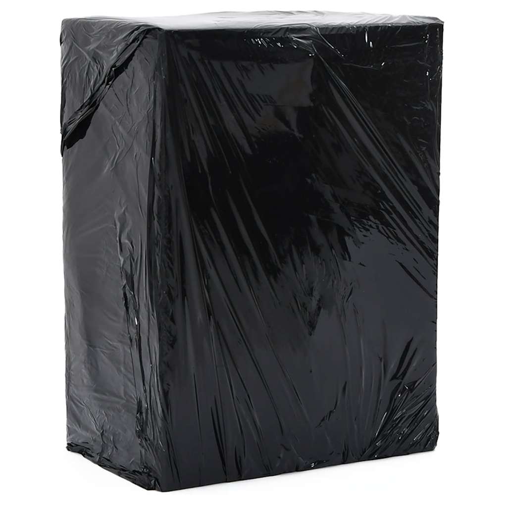 Stretchfolie 2 Stk. Schwarz 30 μm 50 cm x 300 m