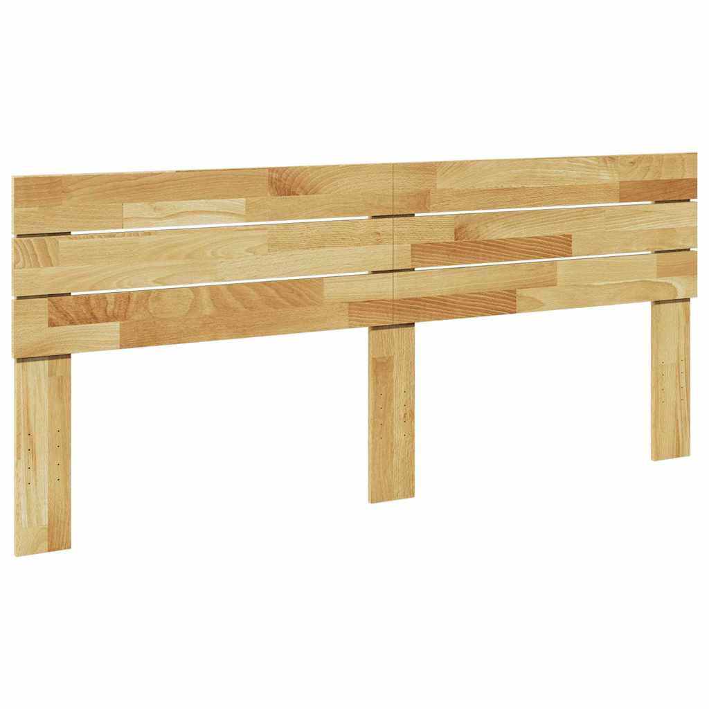 Kopfteil 180 cm Massivholz Eiche