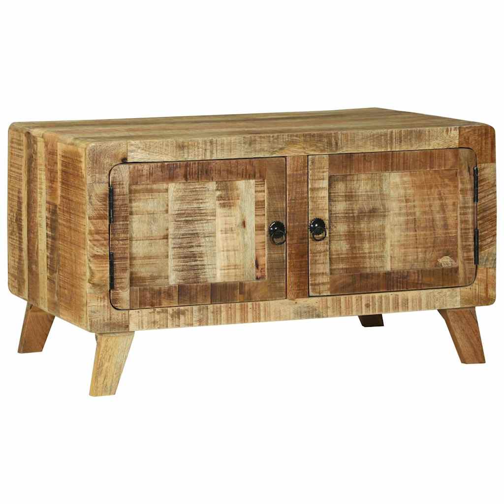 Couchtisch Braun 80 x 54 x 45 cm Massivholz Mango