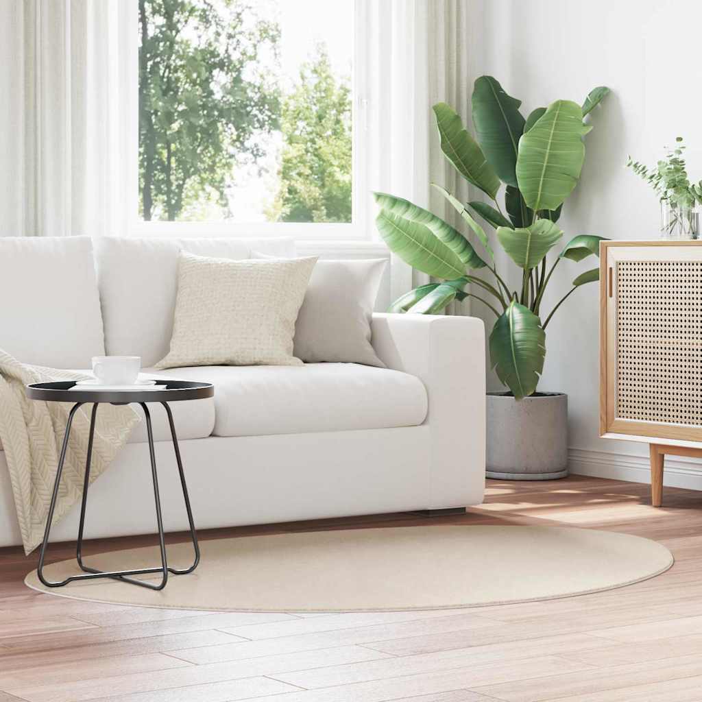 Teppich HUARTE Beige 120 x 170 cm Polyester