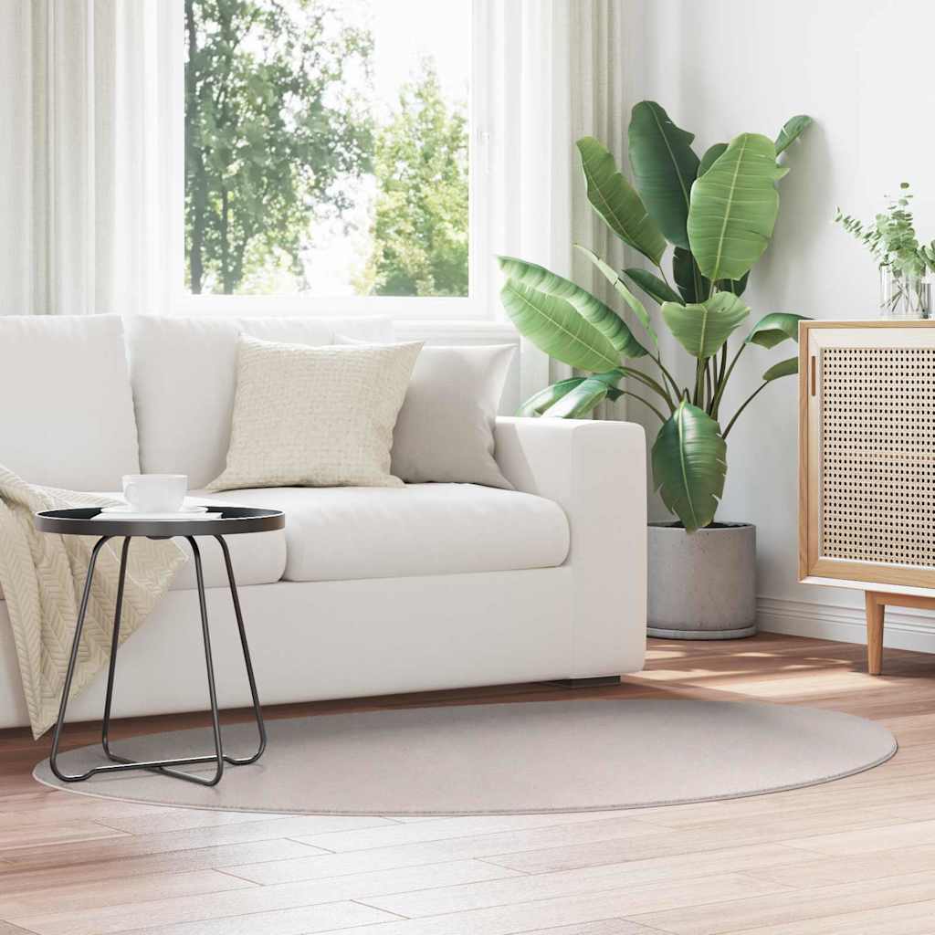 Teppich HUARTE Sand 120 x 170 cm Polyester