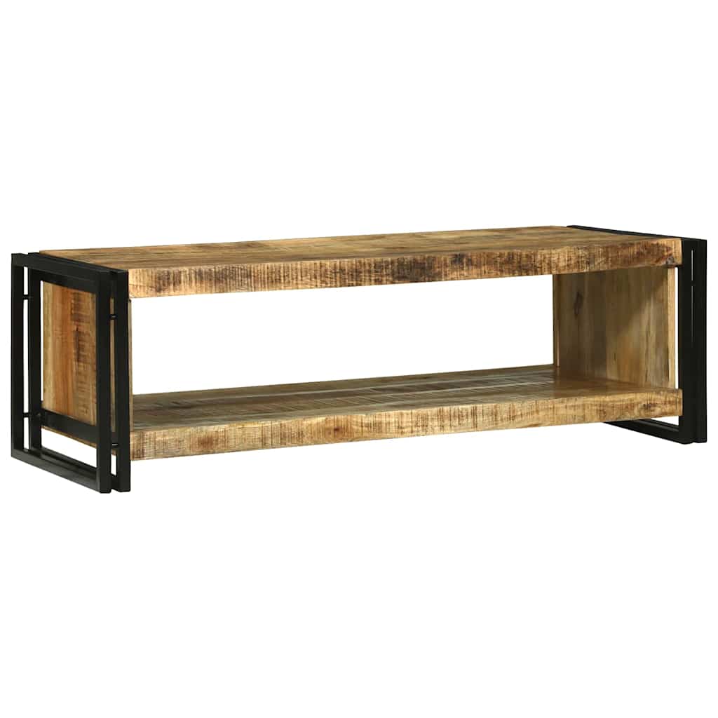 Couchtisch Braun 120 x 50 x 38 cm Massivholz Mango