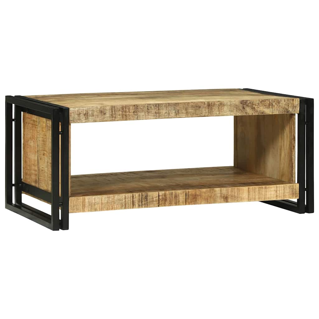 Couchtisch Braun 90 x 50 x 38 cm Massivholz Mango