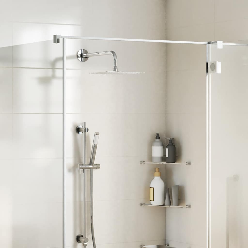 Regenbrause Edelstahl 304 25x25 cm Quadrat