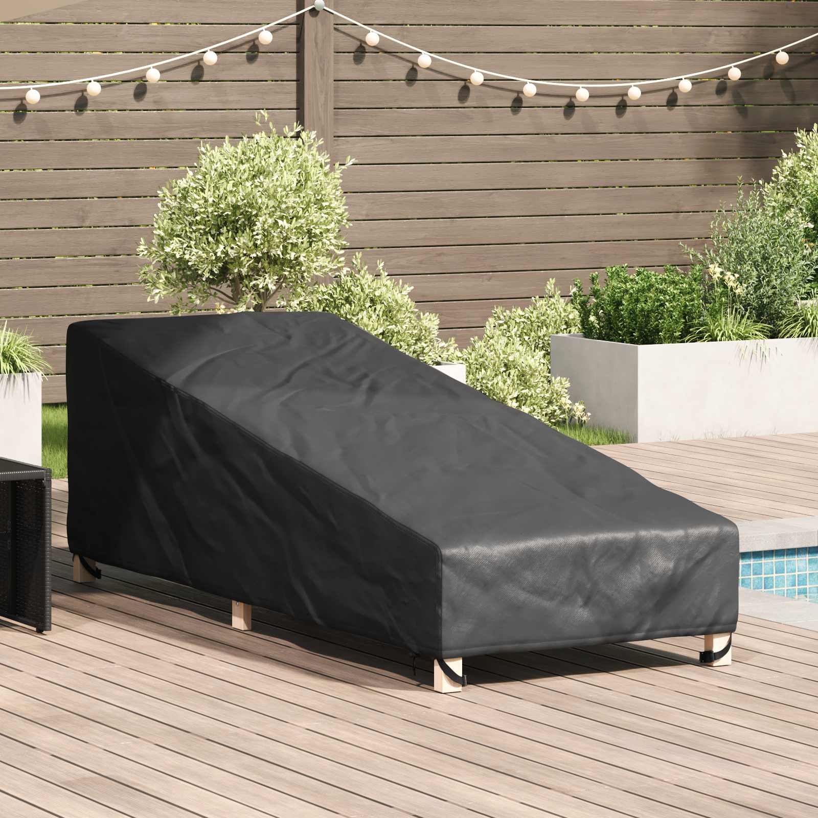Abdeckung für Möbel für den Outdoor 210 x 80 x 75 cm Rechteckig