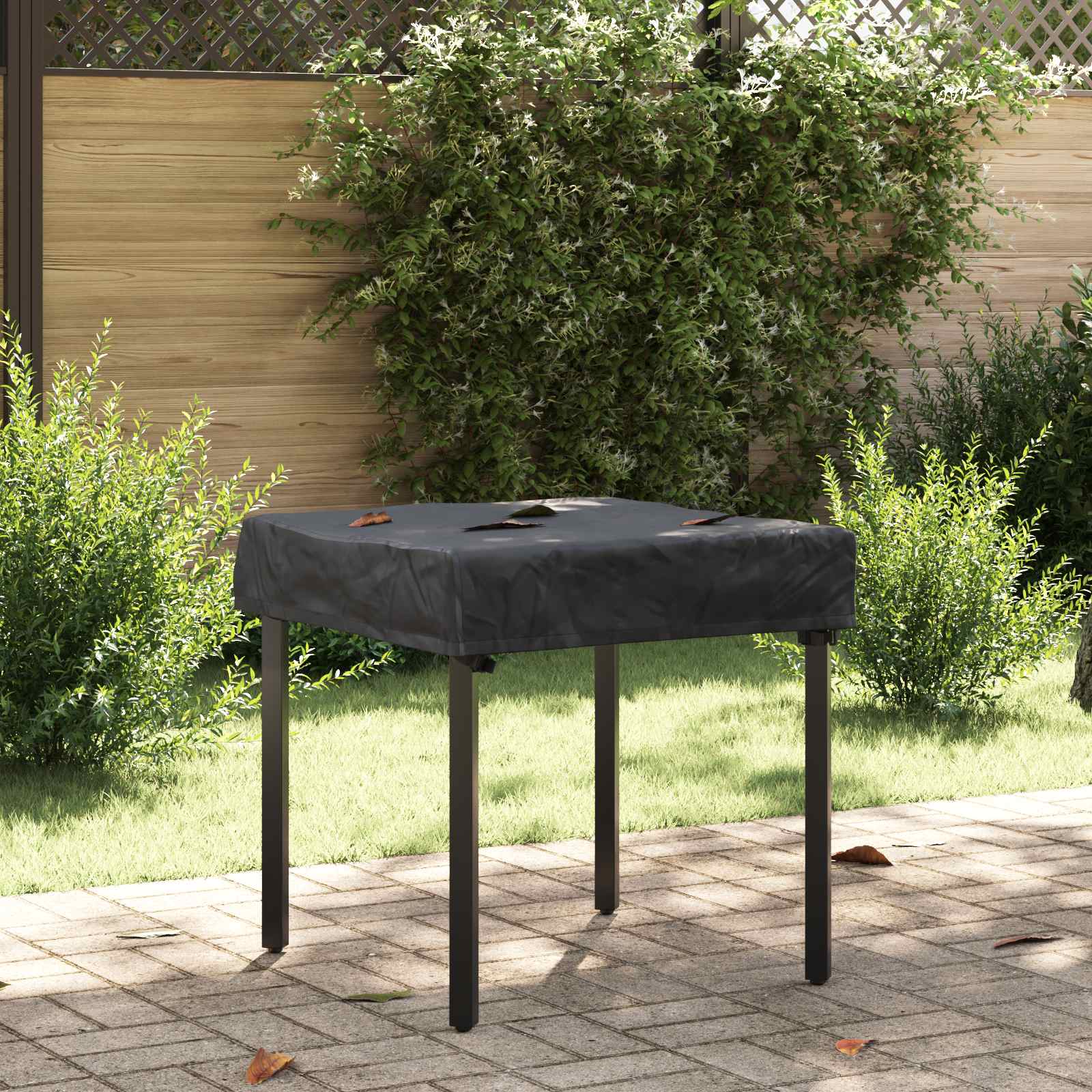 Tischdecken 62 x 62 x 15 cm 600D Oxford Stoff Quadratisch