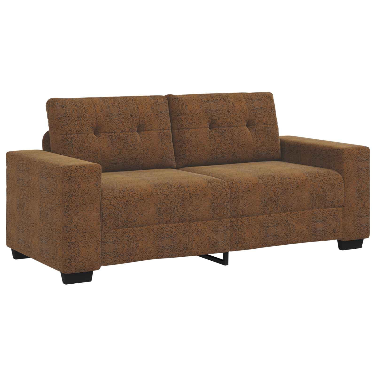 Liebesessel Braun 180 cm Kunstwildleder