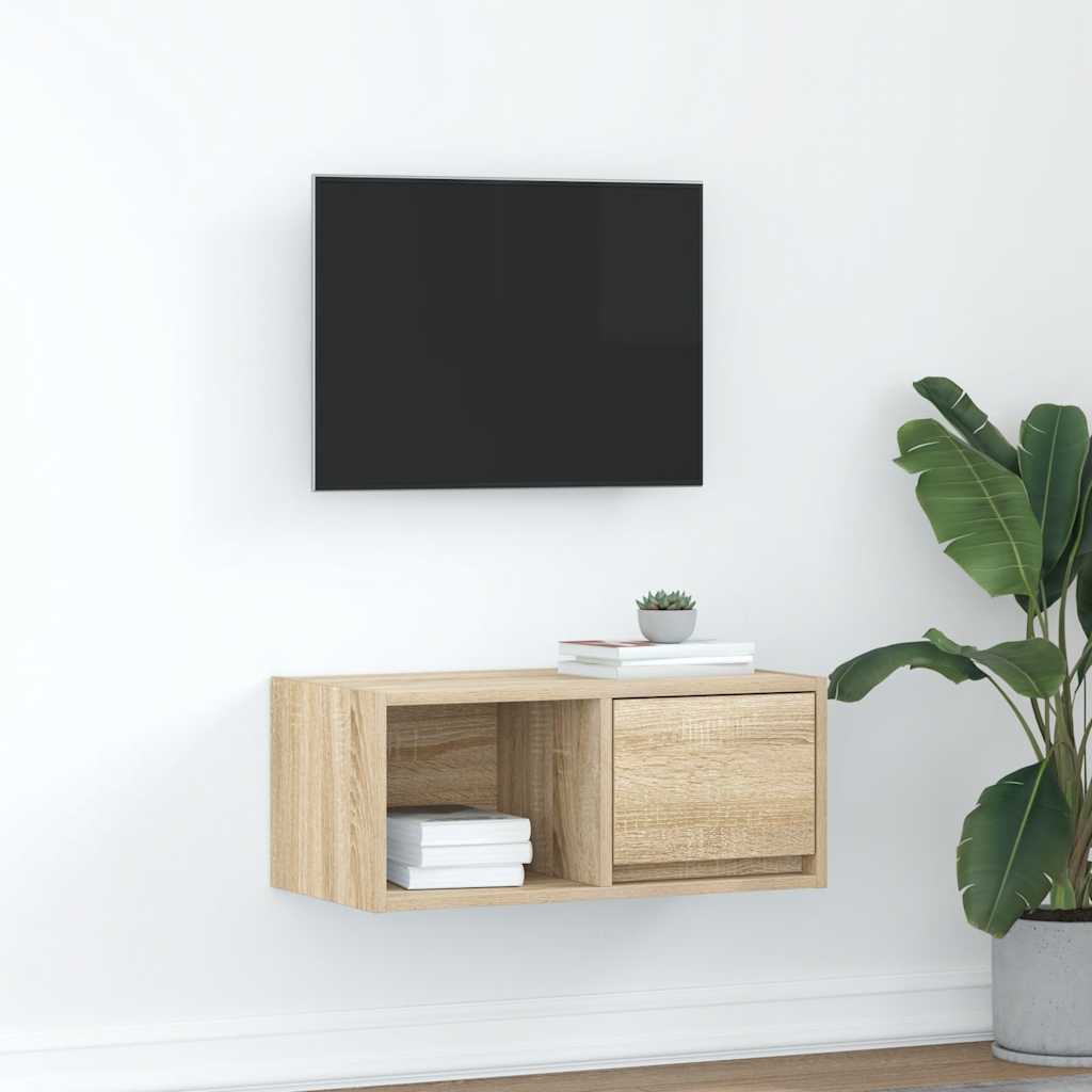 TV-Schrank Sonoma-Eiche 60x31x25,5 cm Holzwerkstoff
