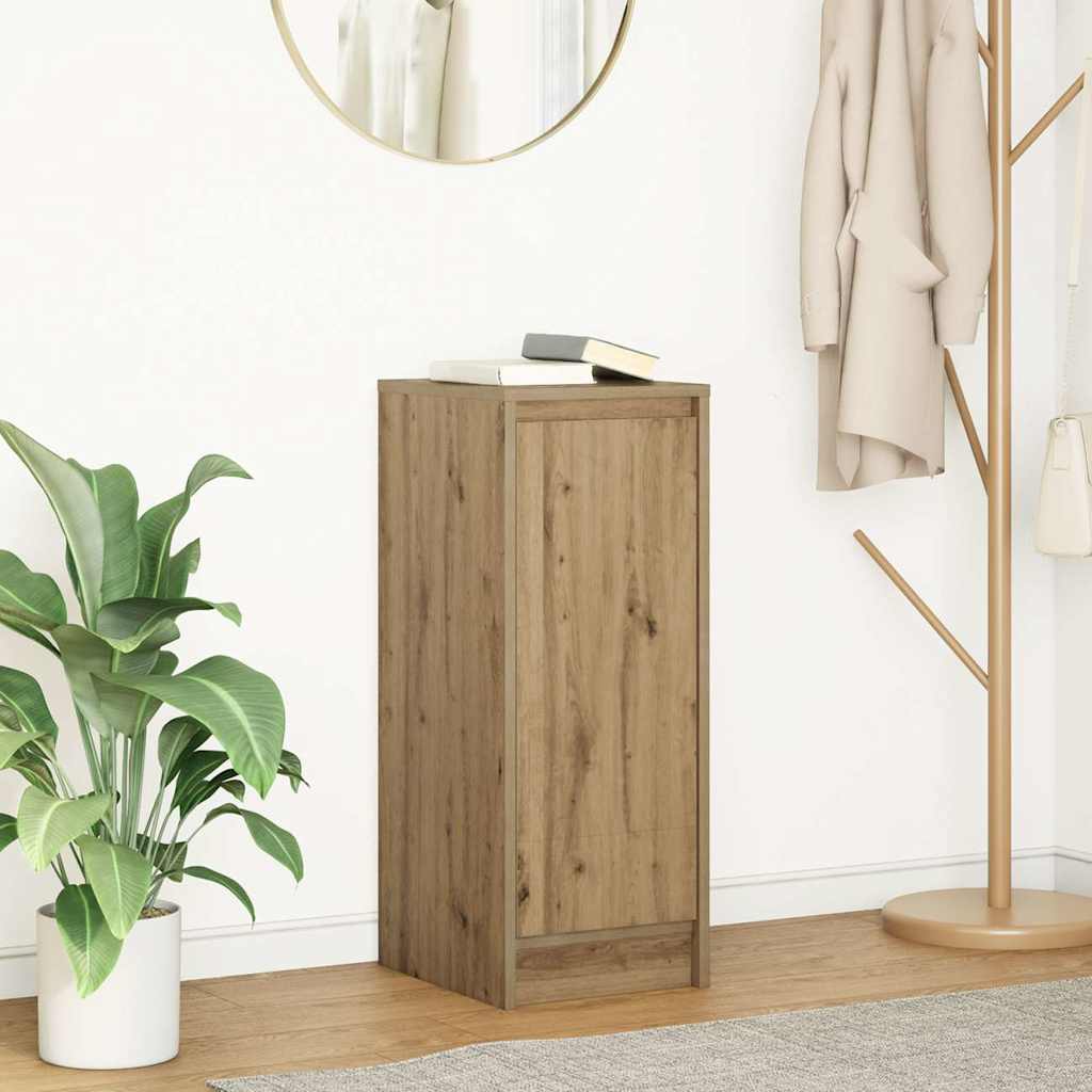 Sideboard Artisan-Eiche 29,5x34x76 cm Holzwerkstoff