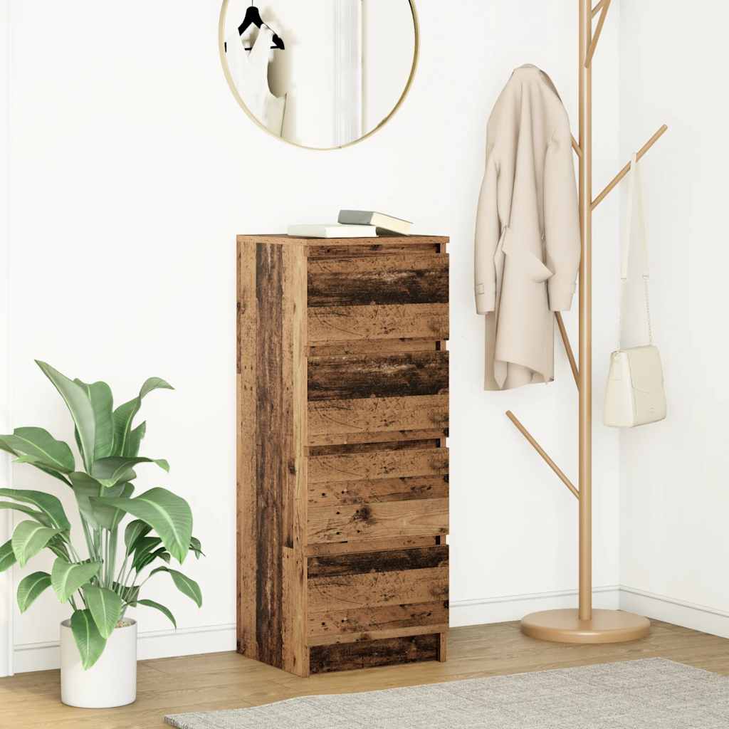 Sideboard Altholz-Optik 37,5x35x99 cm Holzwerkstoff