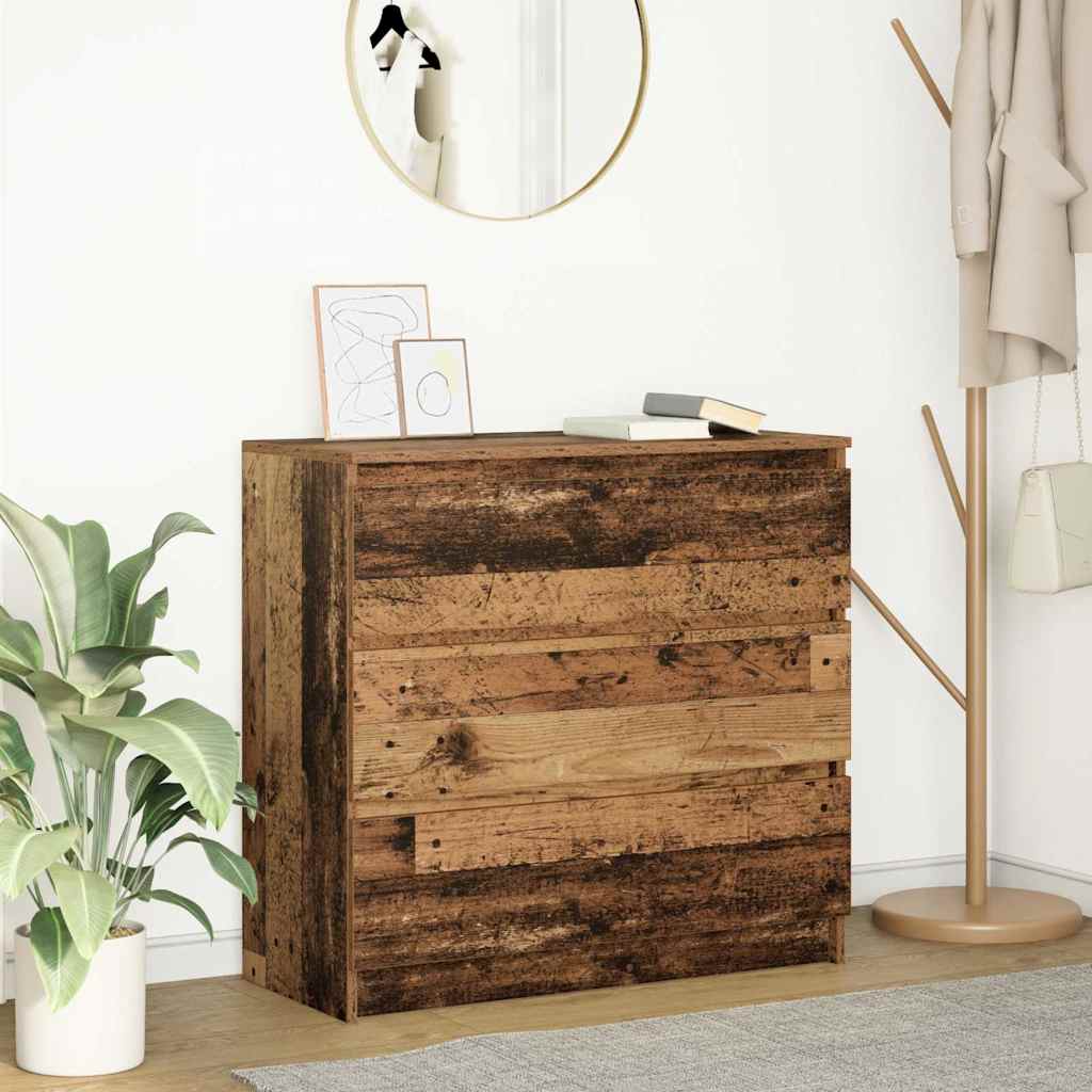 Sideboard Altholz-Optik 80x35x76 cm Holzwerkstoff