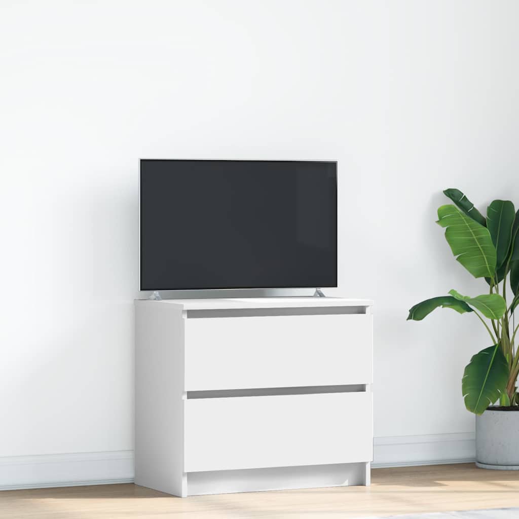 TV-Schrank Weiß 60x35x54 cm Holzwerkstoff