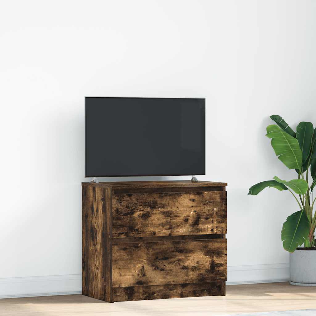 TV-Schrank Räuchereiche 60x35x54 cm Holzwerkstoff