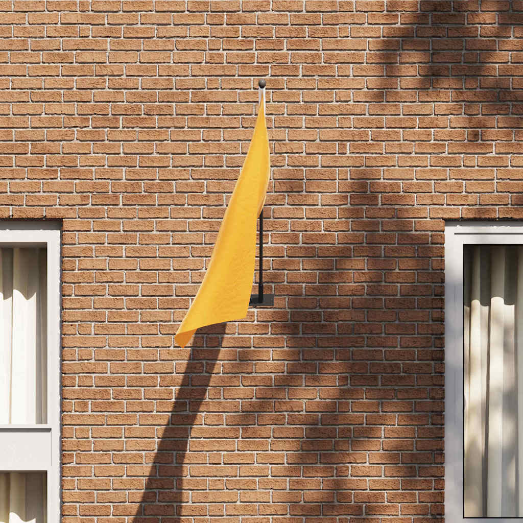 Fahnen Pole Holde Schwarz 13 x 6 x 0,2 cm Stahl