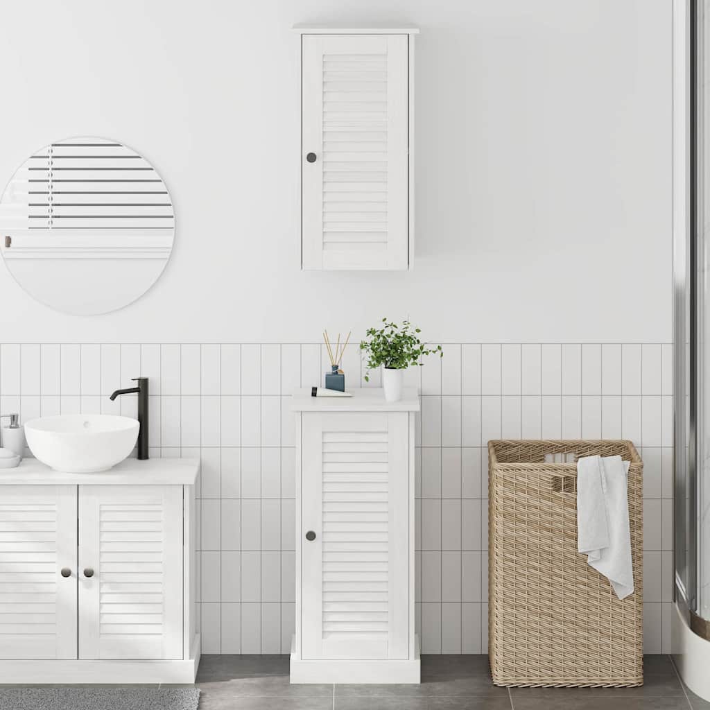 Badezimmermöbel-Set VIGO 2 stk. Weiß und Antikweiß