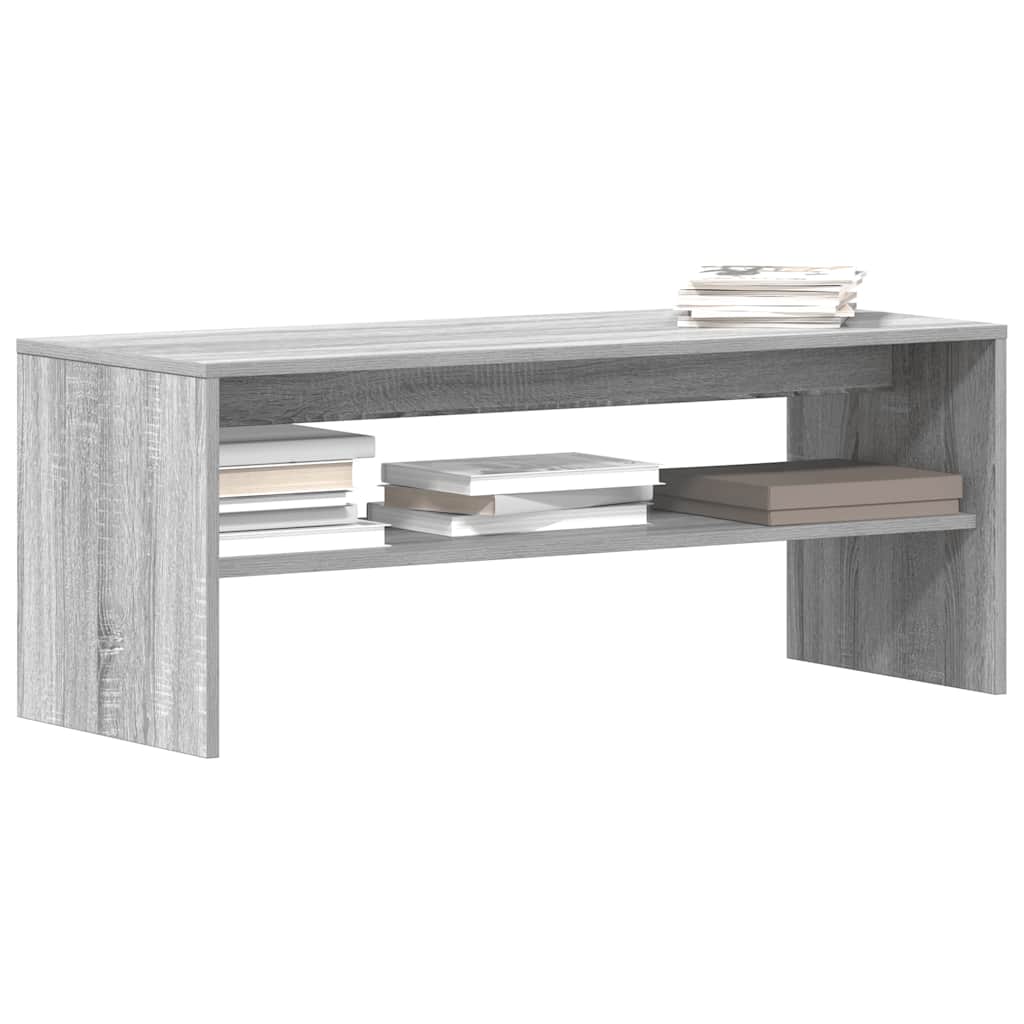 TV-Schrank Grau Sonoma 100x40x40 cm Holzwerkstoff