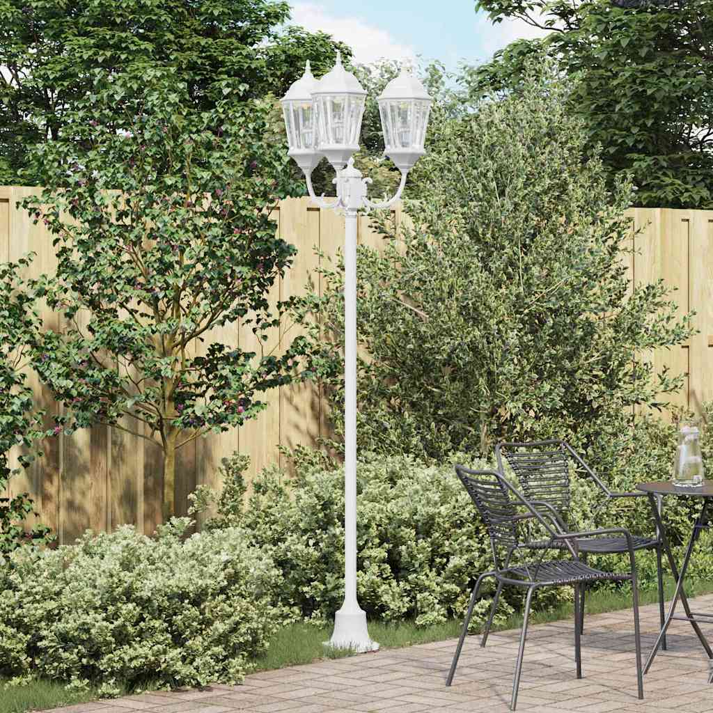 Garten-Licht 57 x 49 x 241 cm Aluminium und Glas