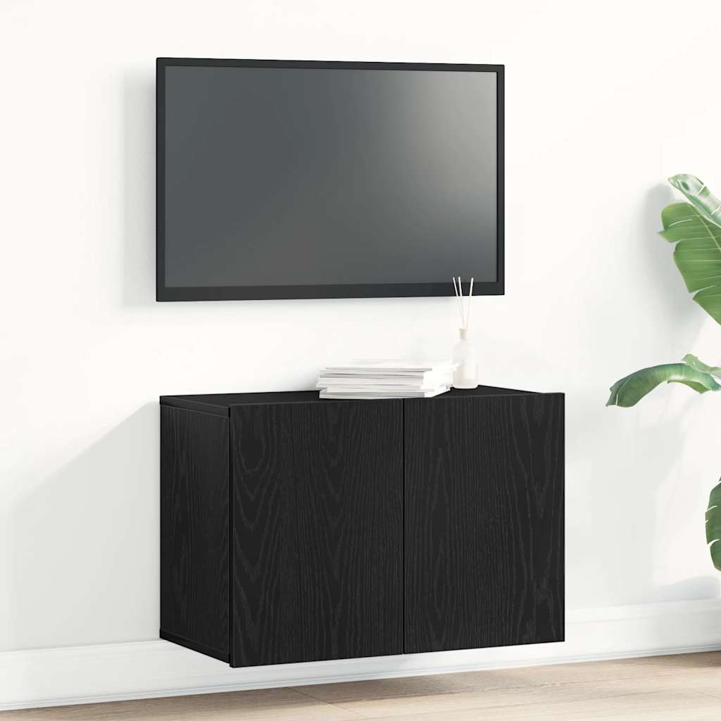 TV-Schrank Schwarze Eiche 60 x 30 x 41 cm Holzwerkstoff