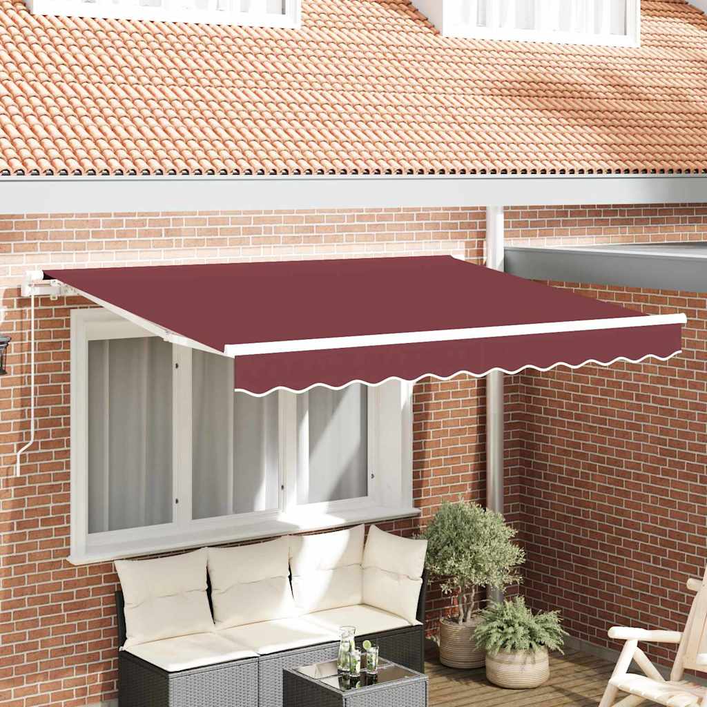 Markisenersatzstoff Bordeauxrot 235 x 195 cm Polyester