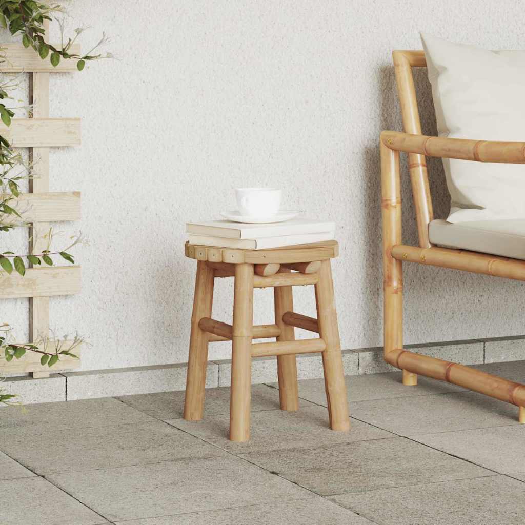 Hocker Bambus Natur 30 x 30 x 36 cm Bambus