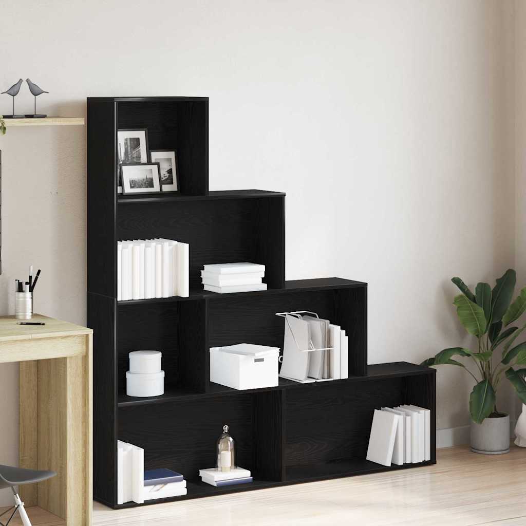 Bücherregal 6 Ebenen 155 x 24 x 160 cm Holzwerkstoff