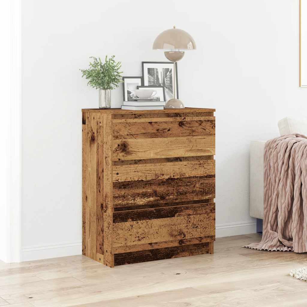 Sideboard Altholz-Optik 60x35x76 cm Holzwerkstoff