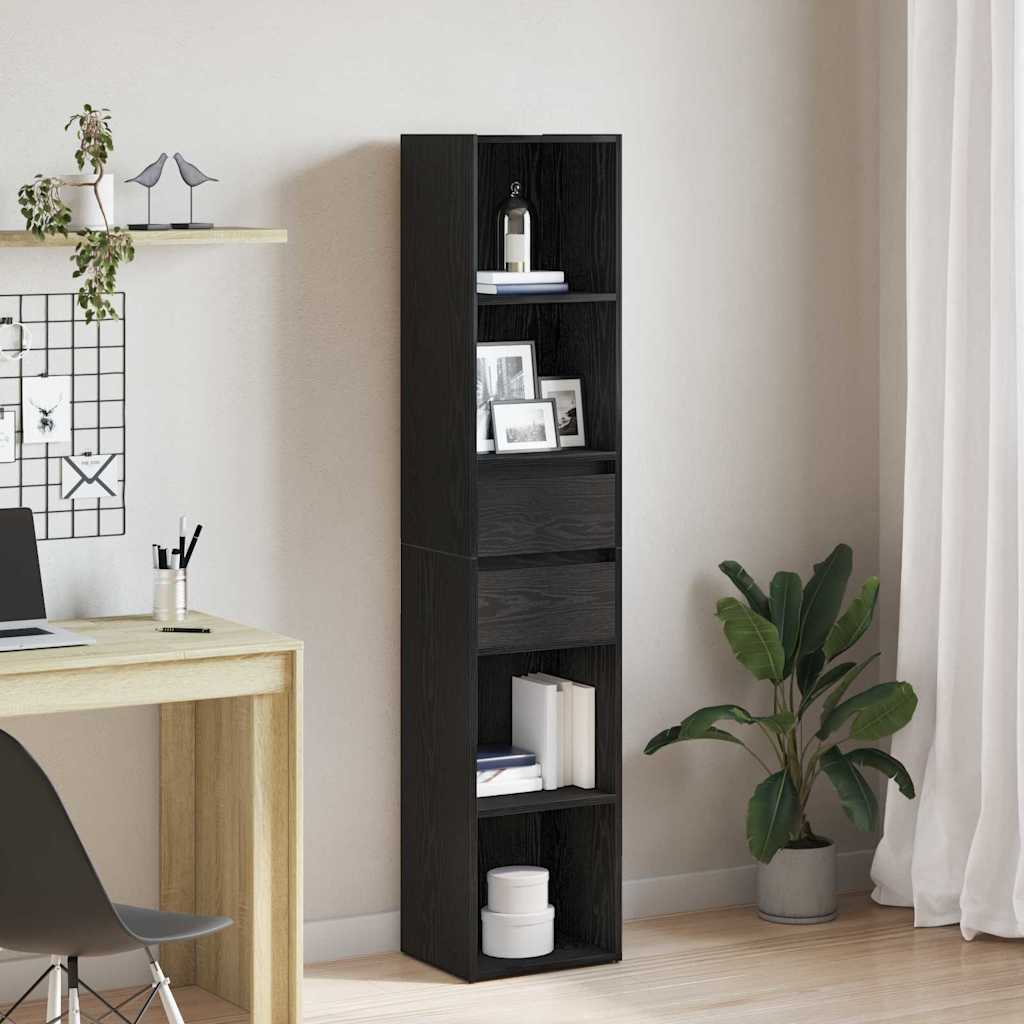 Bücherregal 4 Ebenen 36 x 30 x 171 cm Holzwerkstoff