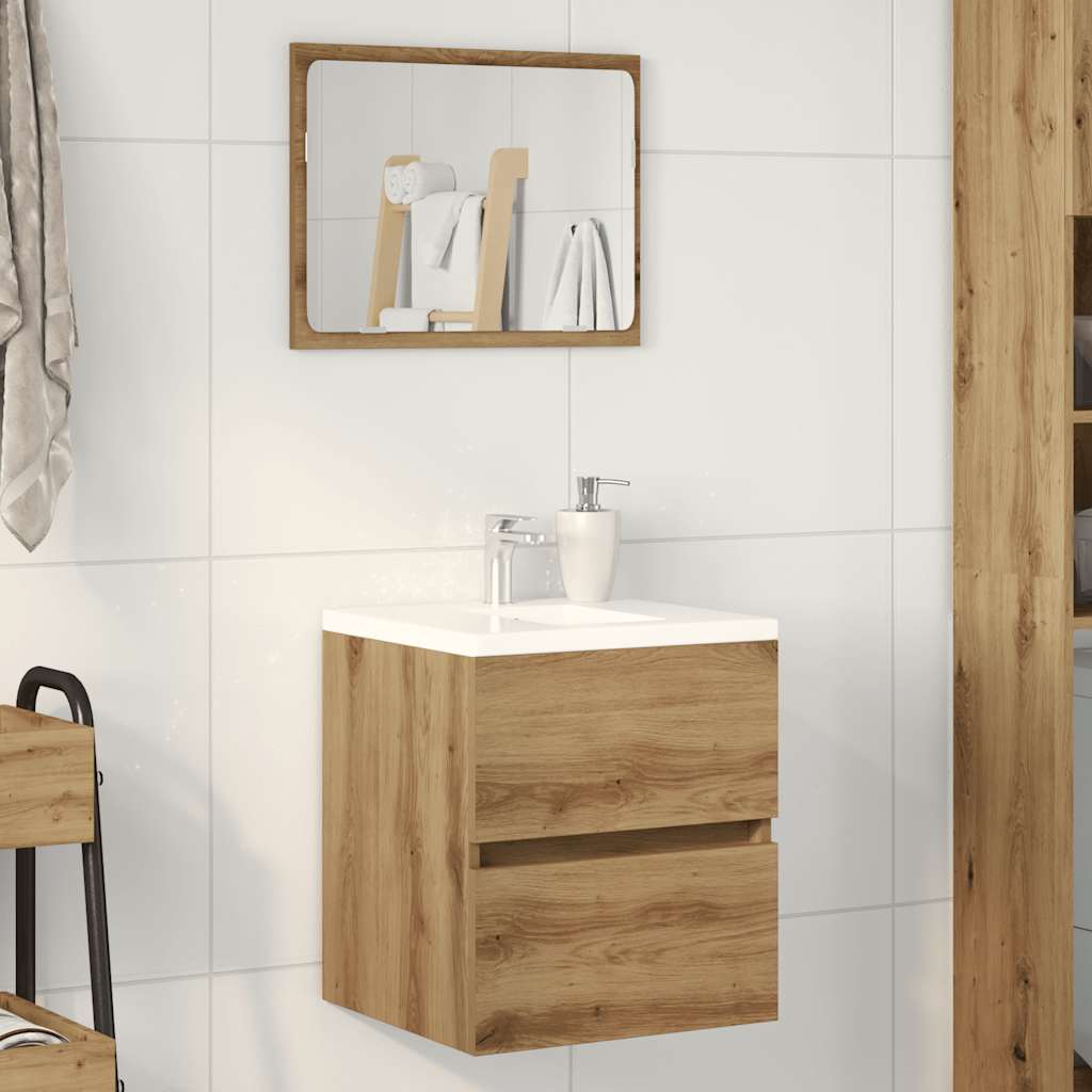 Waschbeckenunterschrank Artisan Oak 41x38,5x45 cm Holzwerkstoff