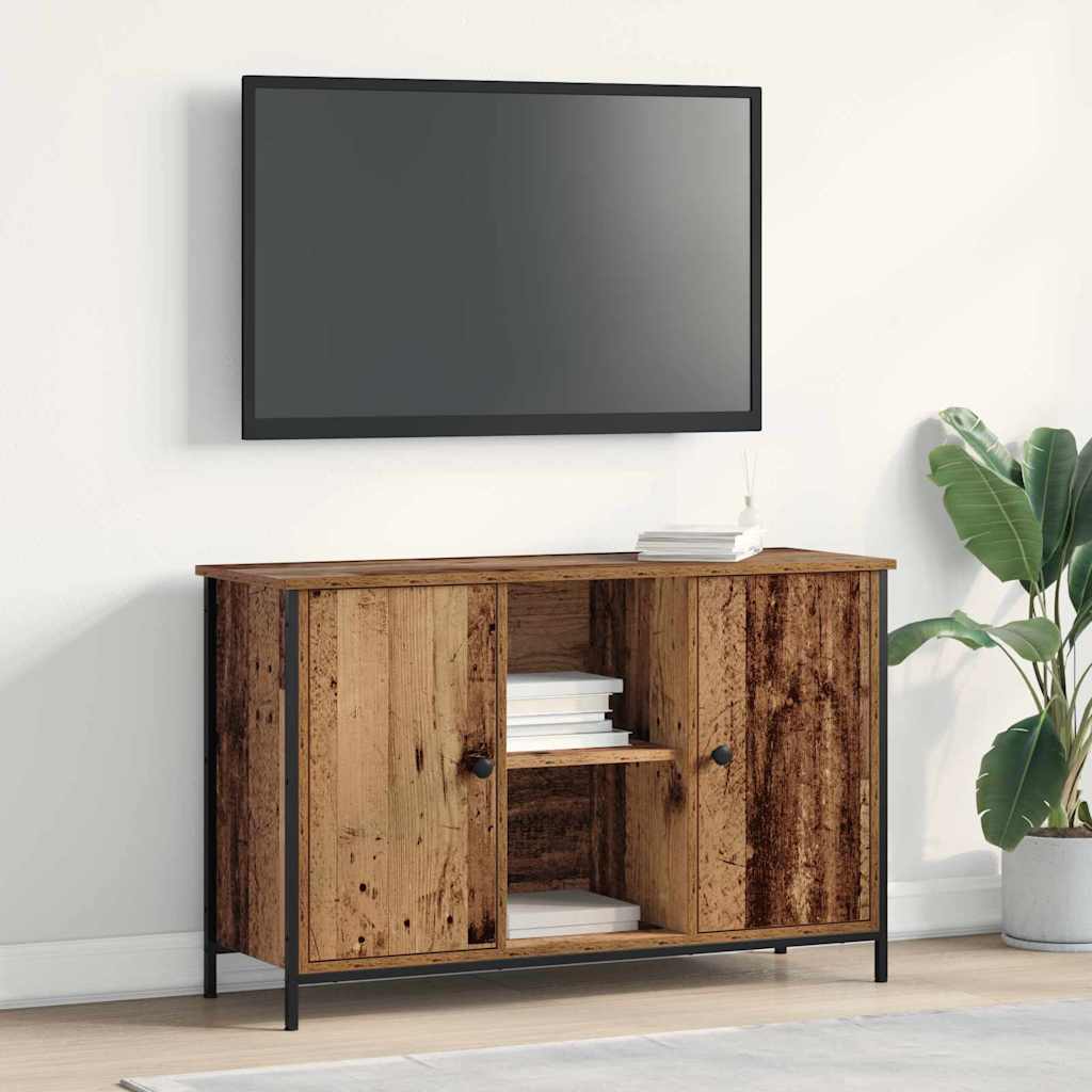 TV-Schrankset 101 x 35 x 65 cm Altholz Holzwerkstoff