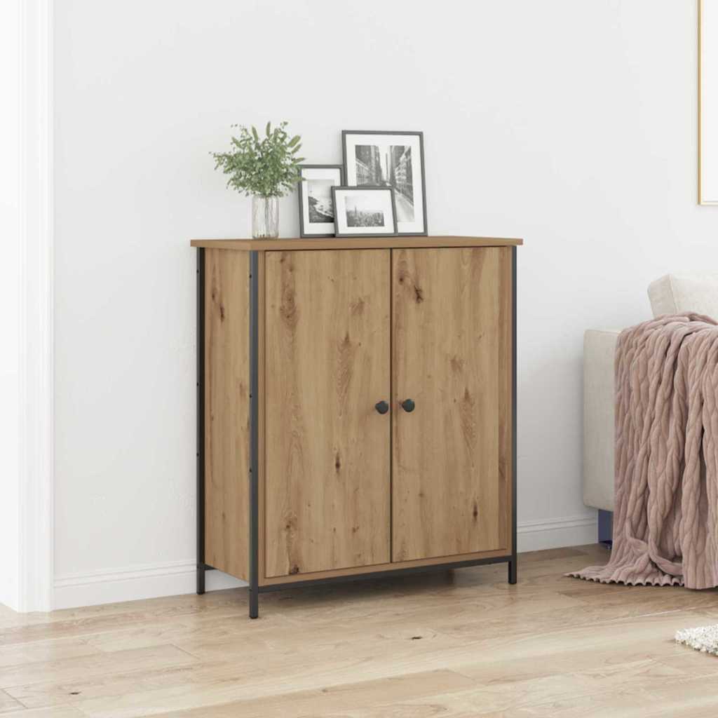 Sideboard Artisan-Eiche 70 x 30 x 80 cm Holzwerkstoff