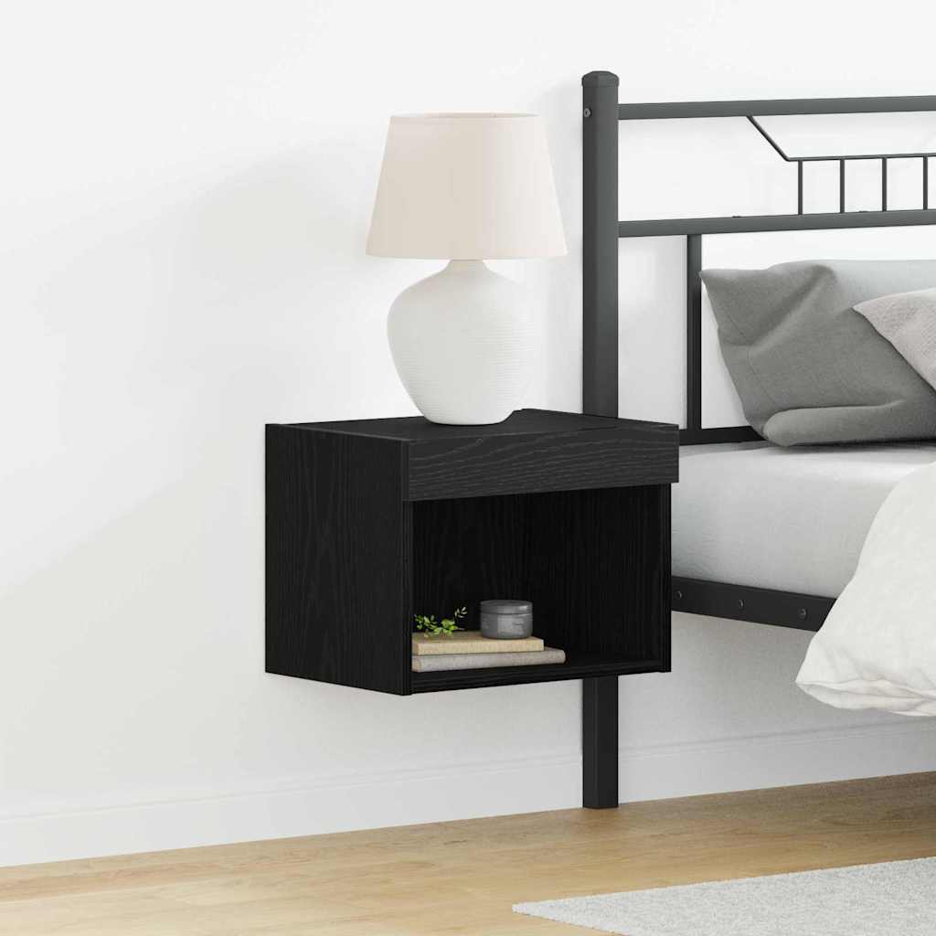TV-Schrankset 40 x 30 x 30 cm Schwarz Eichen-Optik