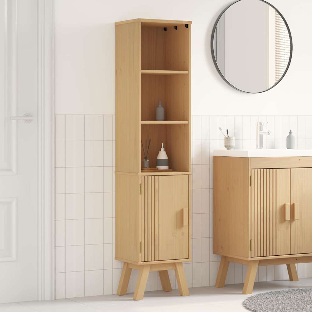 Badezimmerschrank Olden Braun 35 x 30 x 159 cm