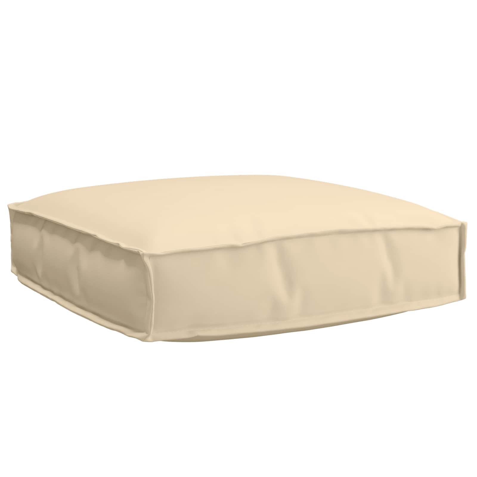 Kissen Oxford-Stoff Beige 60 x 60 x 12 cm