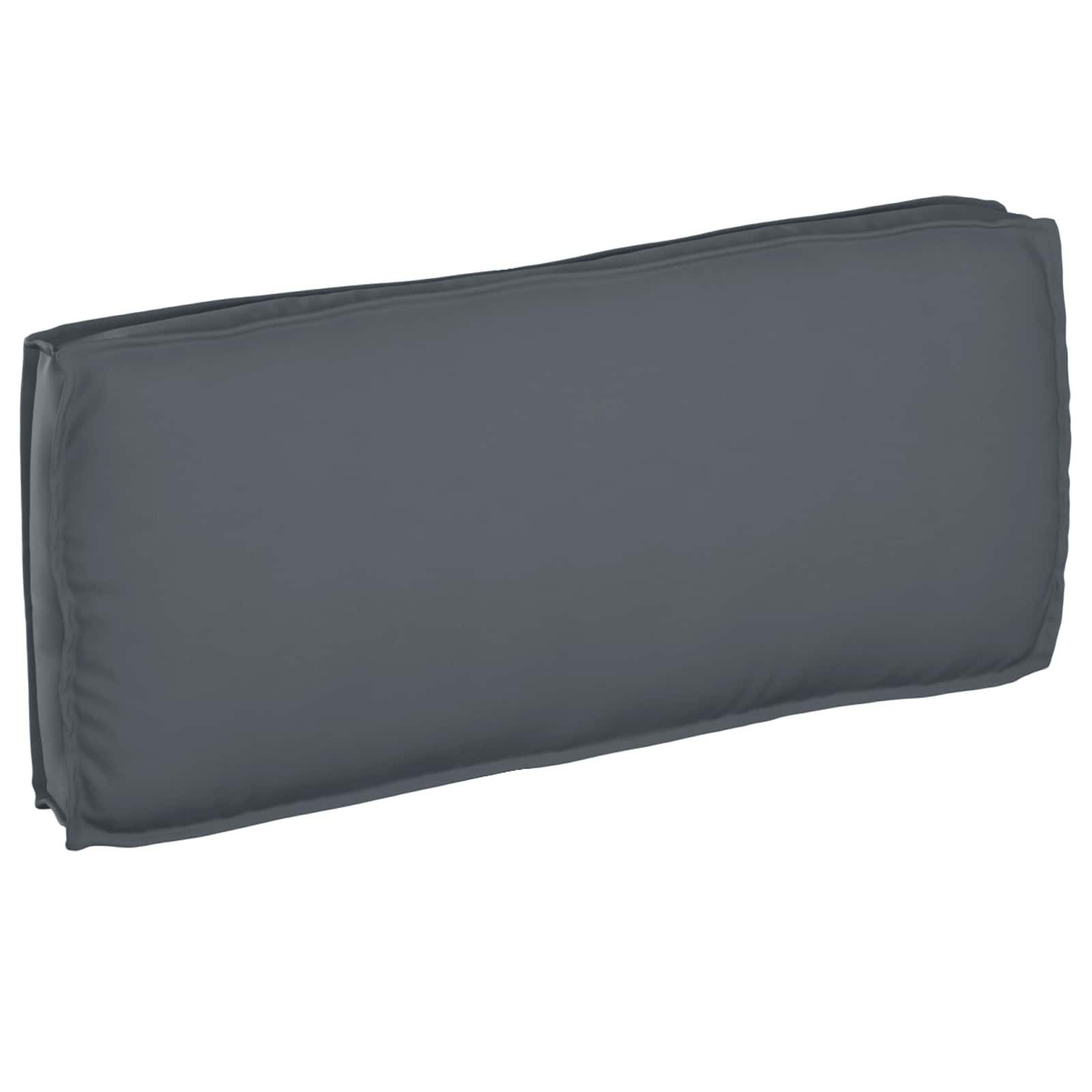 Kissen Oxford-Stoff Anthrazit 120 x 50 x 12 cm