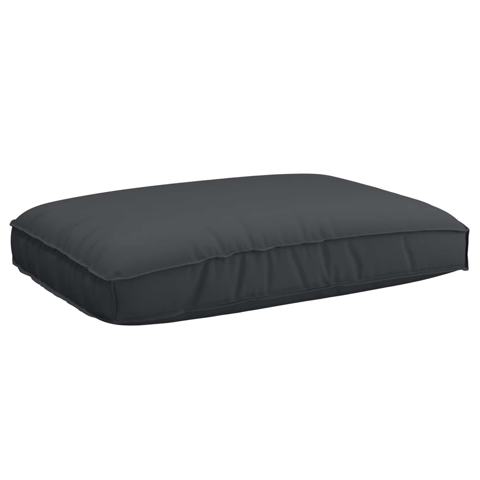 Kissen Oxford-Stoff Schwarz 120 x 80 x 12 cm