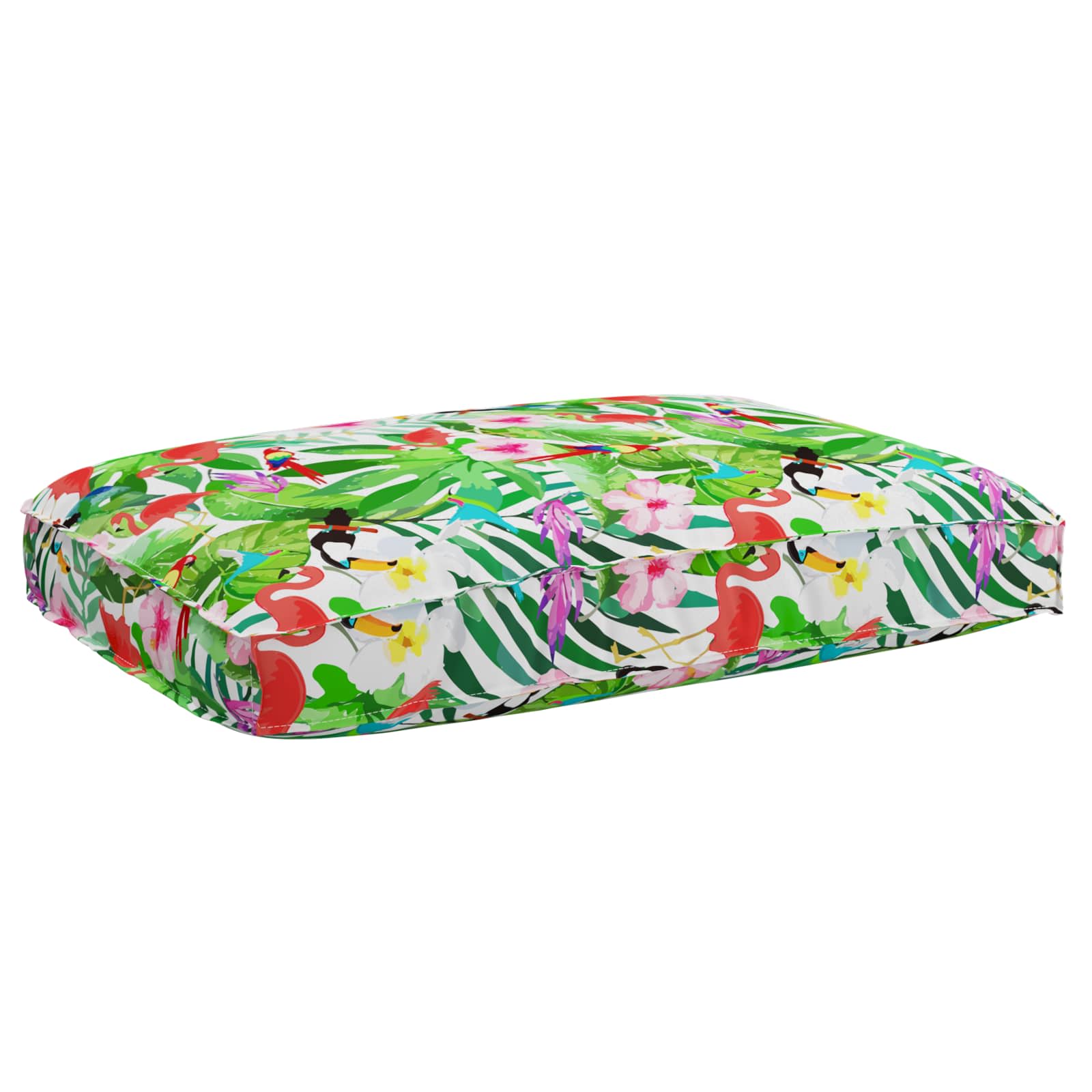 Kissen Oxford-Stoff Mehrfarbig 120 x 80 x 12 cm