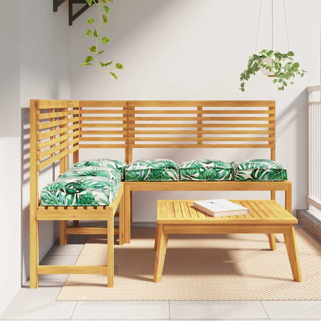 Kissen 6 stk. Oxford-Stoff Blattmuster 40 x 40 x 8 cm