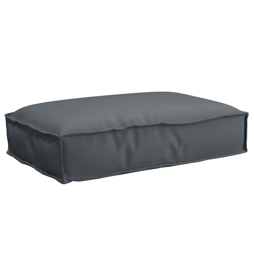 Kissen Oxford-Stoff Anthrazit 60 x 40 x 8 cm